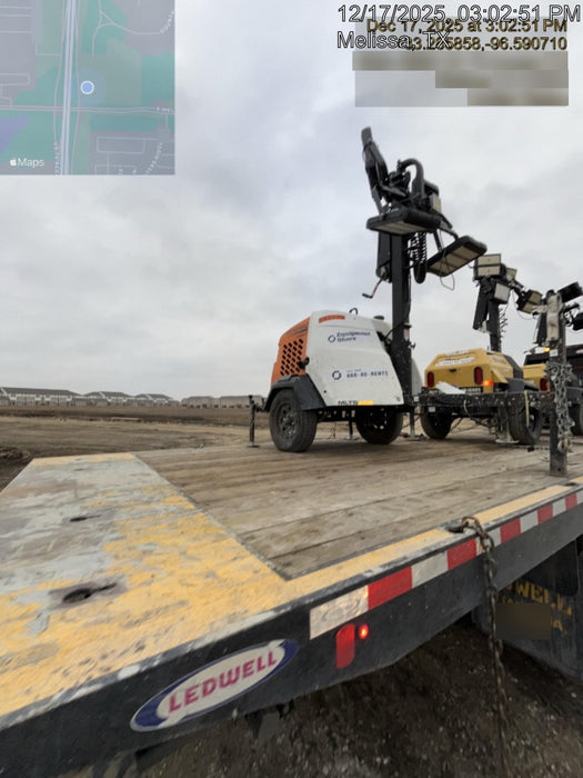 2024 Generac MLT2 Diesel, Flex Switch 120V Input, Powerzone Controller, 
(4) 320W LED Lights, 4kW Generator, 39.9 Gal Fuel Tank, 2" Ball, T3