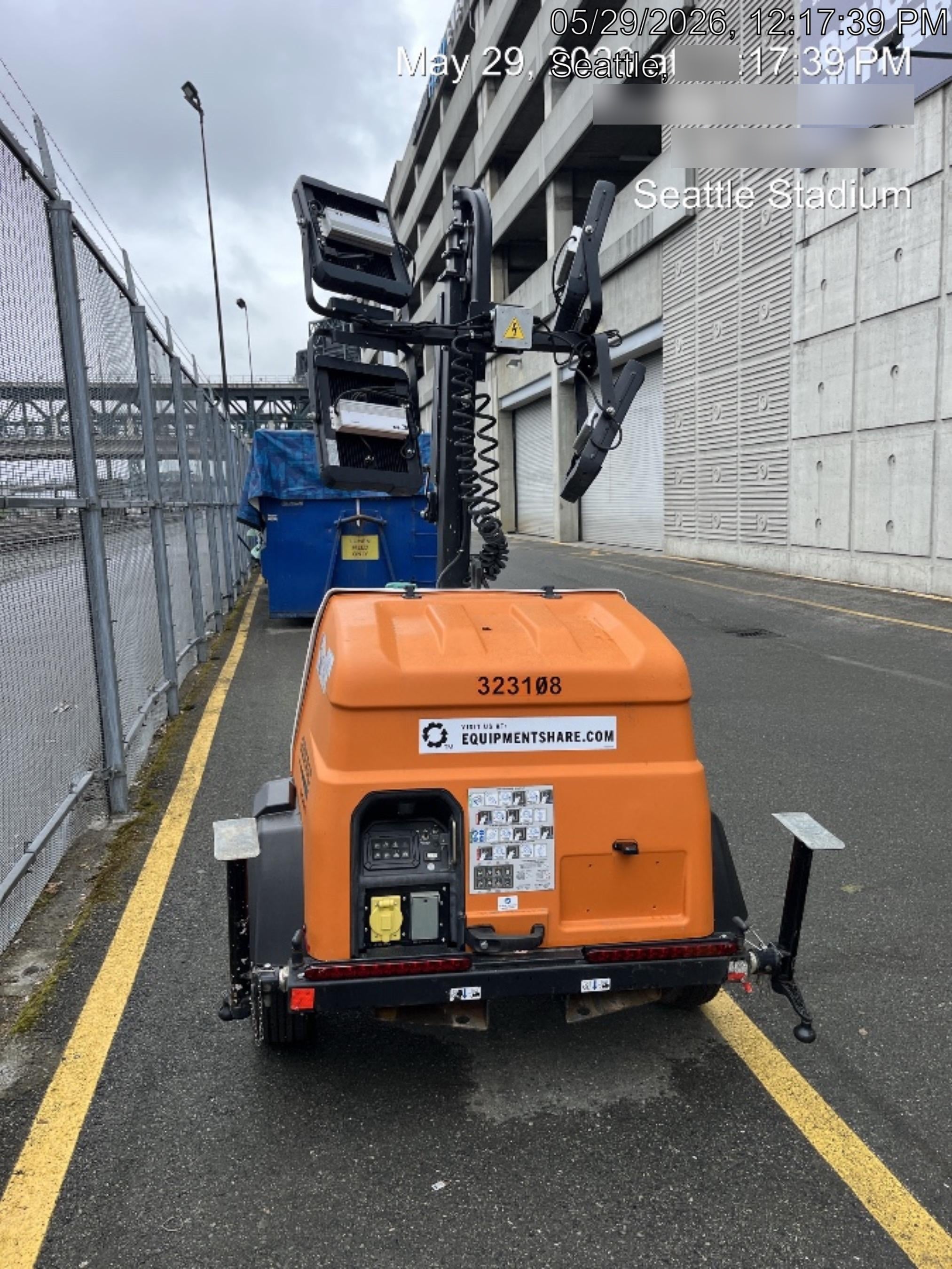 2023 Generac MLT2 Diesel, Flex Switch 120V Input, Powerzone Controller, (4) 320W LED Lights, 4kW Generator, 39.9 Gal Fuel Tank, 2" Ball, T3
