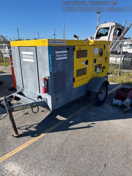 2020 ATLAS COPCO PAS 150 HF CS Enclosed