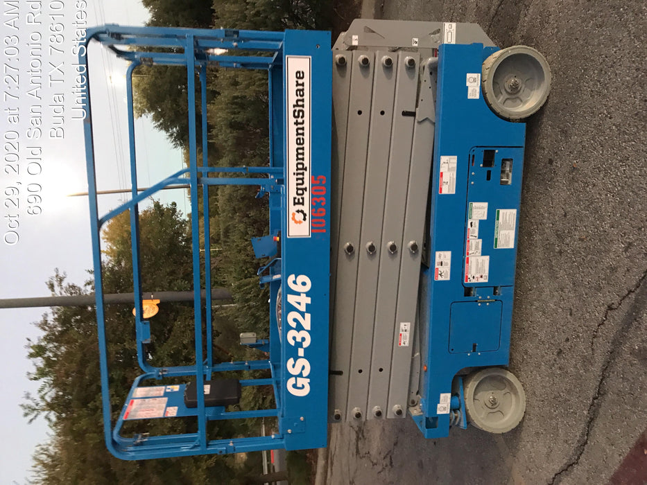 2020 Genie GS-3246 Standard, Folding full height swing gate