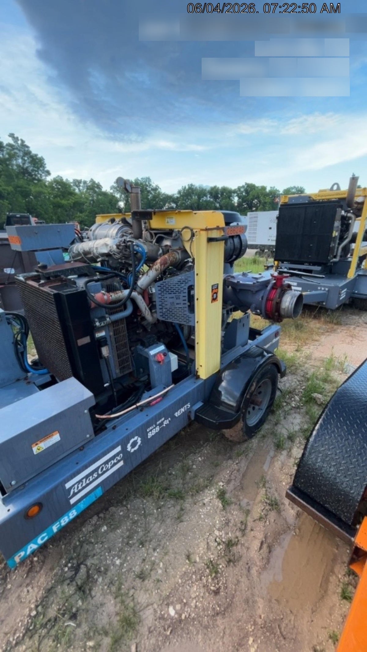 2022 ATLAS COPCO PAC F88 PD