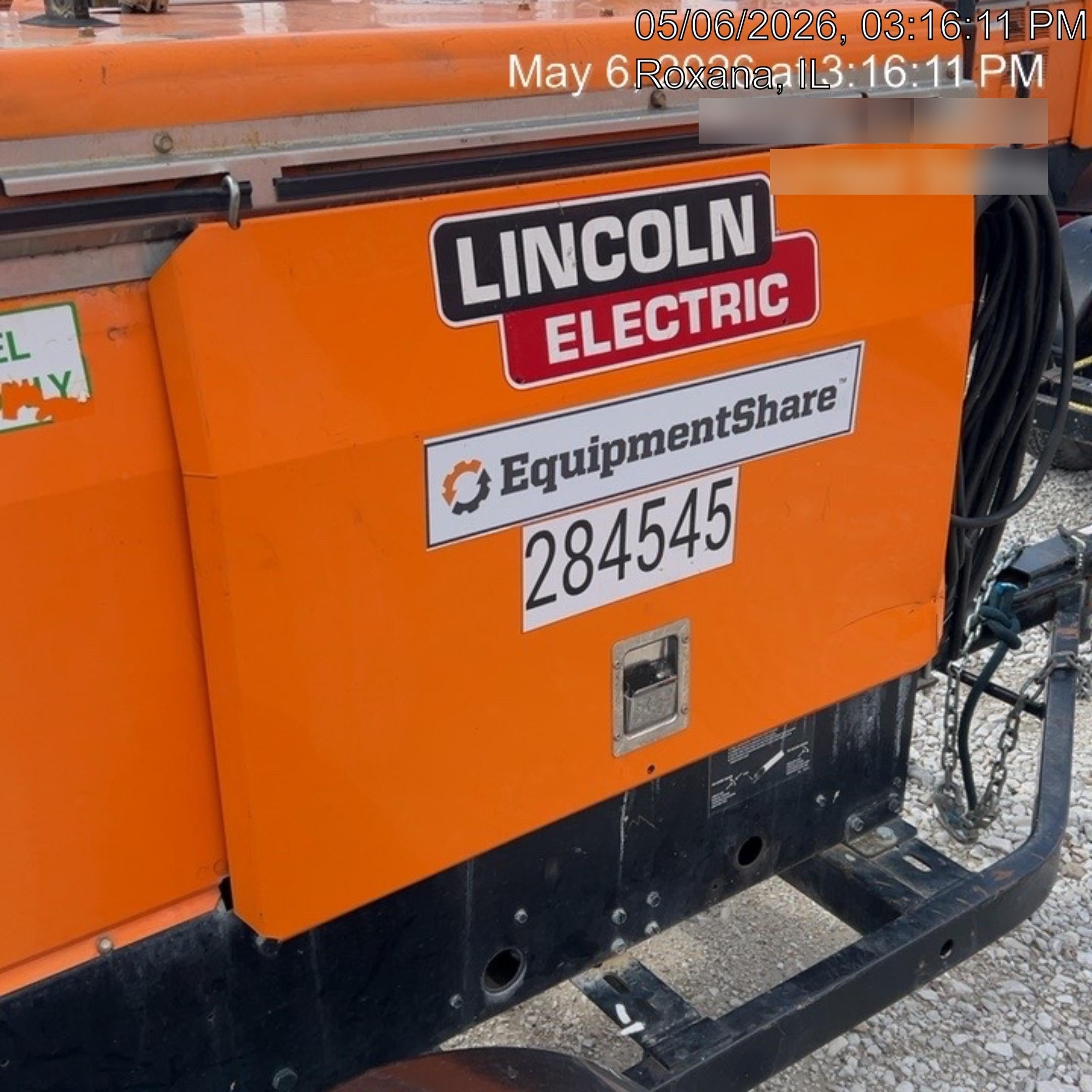 2022 Lincoln Electric LE400 Kubota V1505, Trlr, Cable Rack, Light Kit, ES Decals, T3