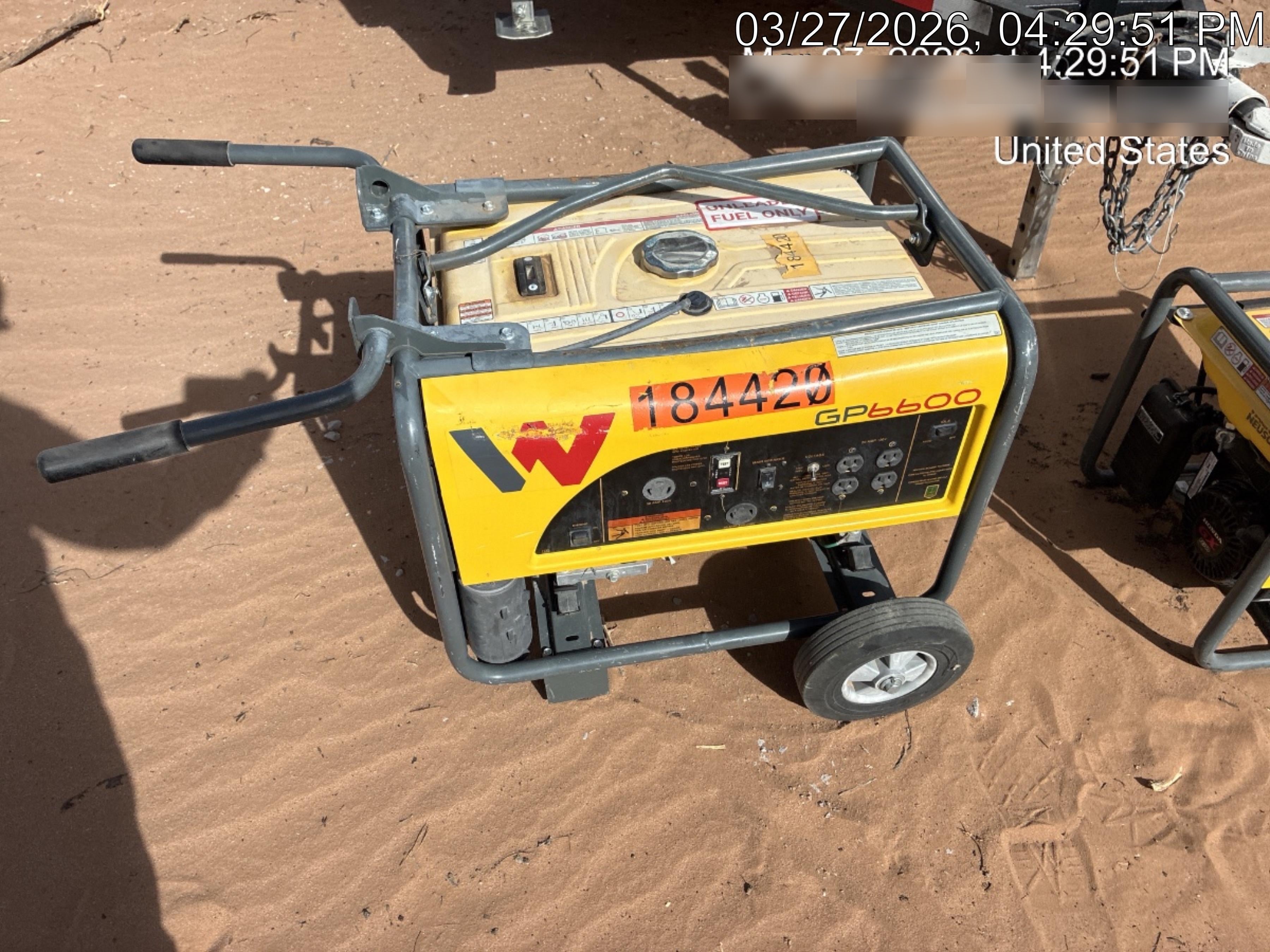 2022 WACKER NEUSON GP6600A