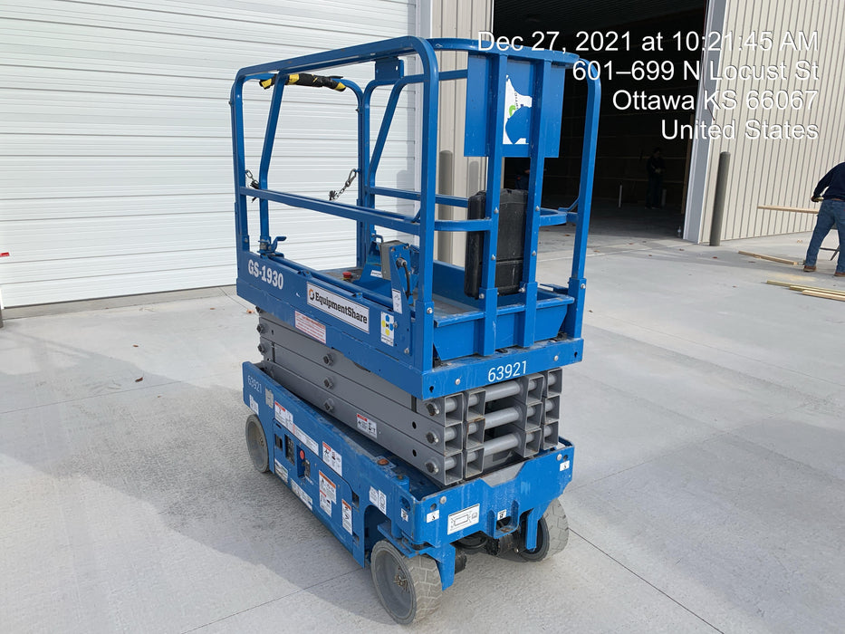 2020 Genie GS-1930 Standard Machine