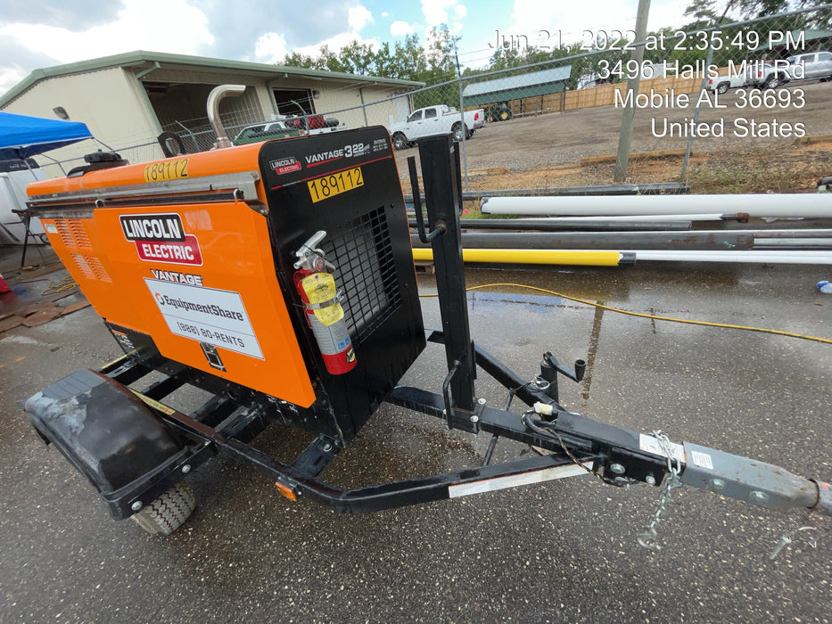 2021 Lincoln Electric Vantage 322 VANTAGE 322 READY-PAK 3