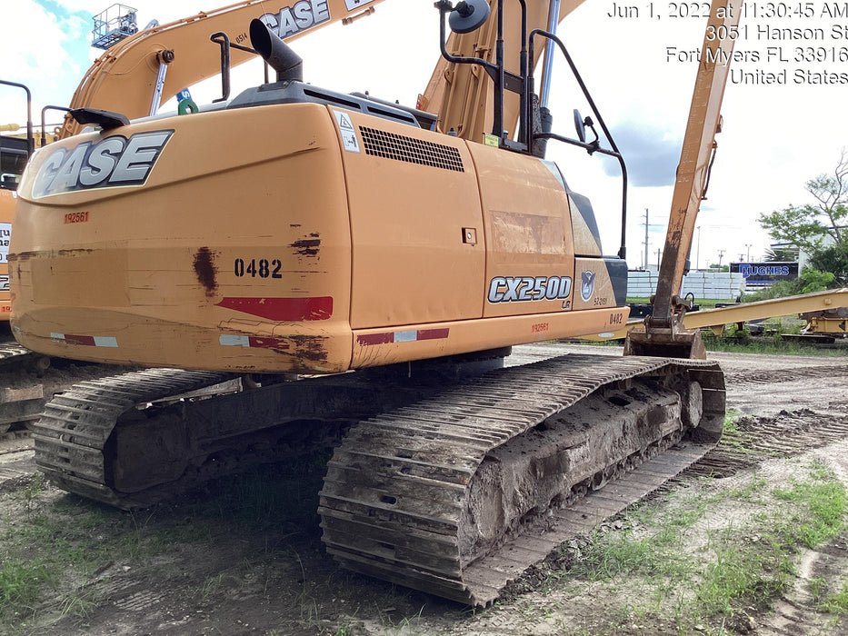 2016 CASE CX250D LR
