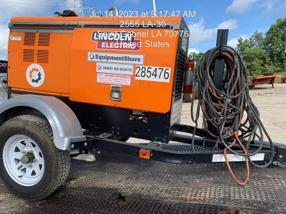 2022 Lincoln Electric LE400 Kubota V1505, Trlr, Cable Rack, Light Kit, ES Decals, T3