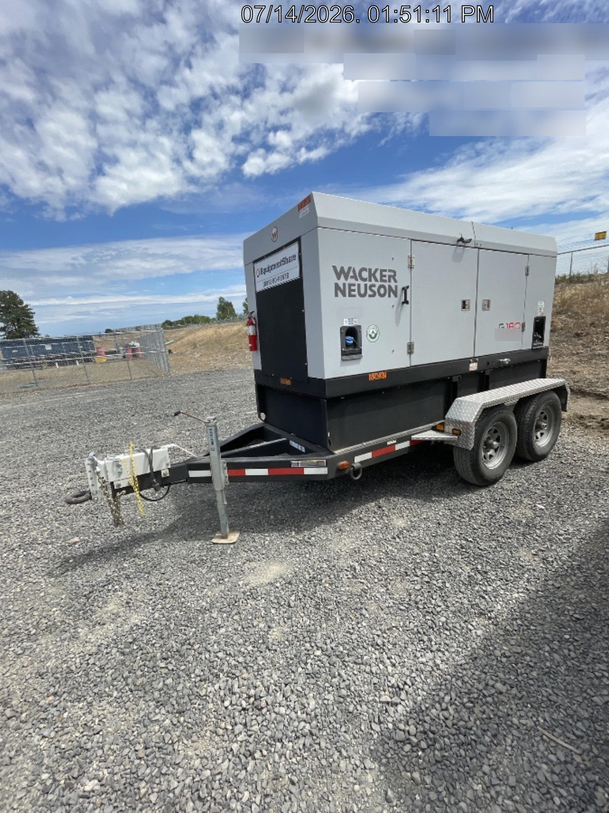 2020 WACKER NEUSON G180