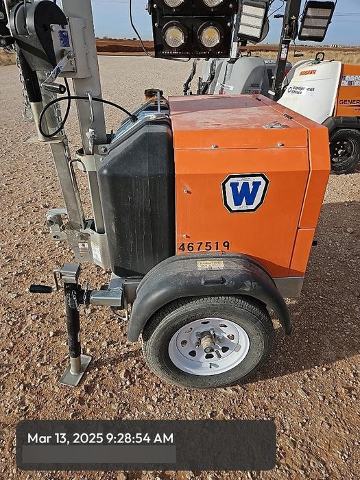 2024 Wanco WLTT-4MM4K Diesel, Deep Sea Controller, Shore Power Plug, Auto Start, (4) 350W LED Floodlights, 4kW Generator, 60 Gal Fuel Tank, 2" Ball, T3