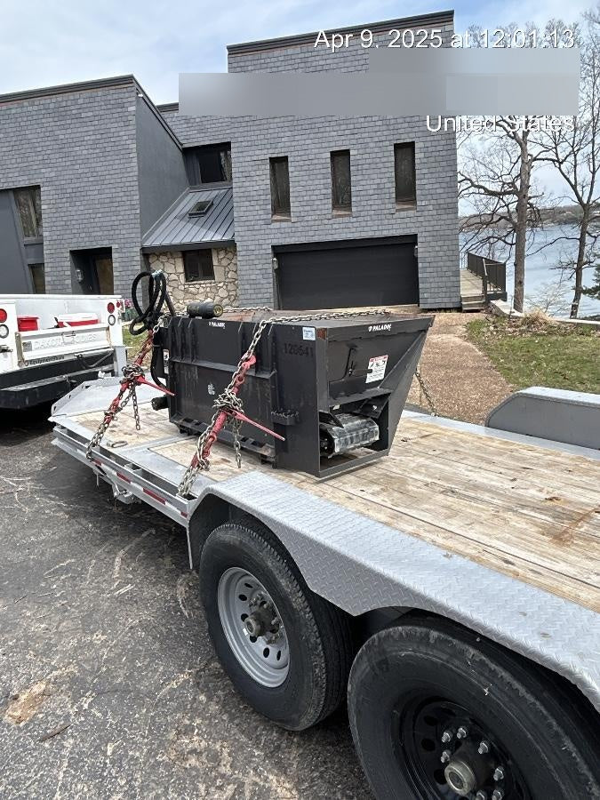 2020 PALADIN 72" Side Discharge Bucket