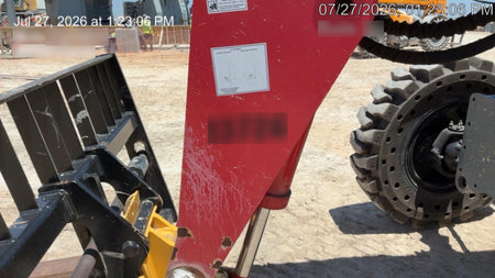 2018 Manitou MTA8044 MTA 8044 - 74 HP T4, Canopy, Worklights/Strobe, Beacon, 66" Carriage, 48" Forks, Solid Tires, Lift Hook, Aux Hydraulics