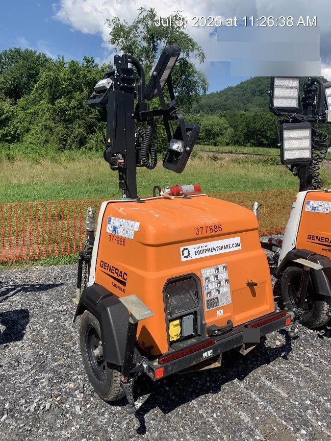 2023 Generac MLT2 Diesel, Flex Switch 120V Input, Powerzone Controller, 
(4) 320W LED Lights, 4kW Generator, 39.9 Gal Fuel Tank, 2" Ball, T3