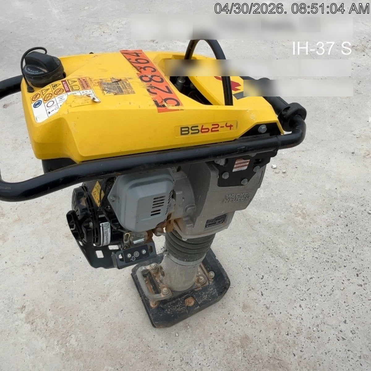 2025 WACKER NEUSON BS62-4Ab/28