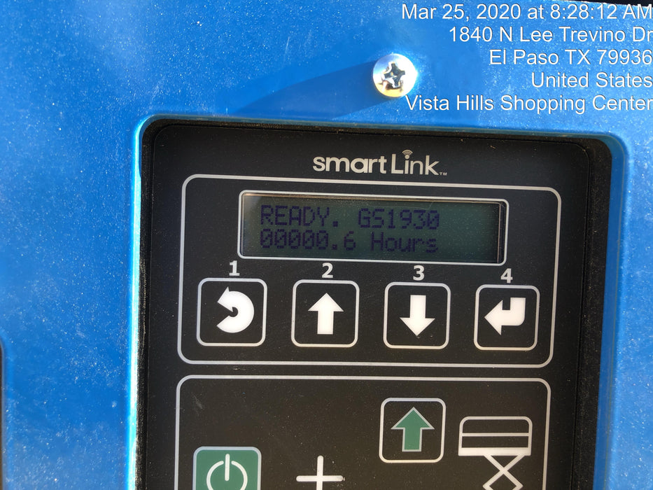 2020 Genie GS-1930 Standard Machine