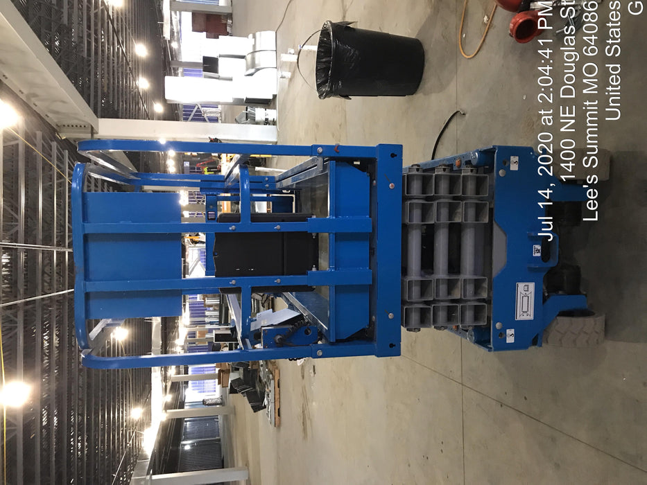 2020 Genie GS-1930 Solid Non Marking Tires, Beacon, Folding rails with half height swing gate