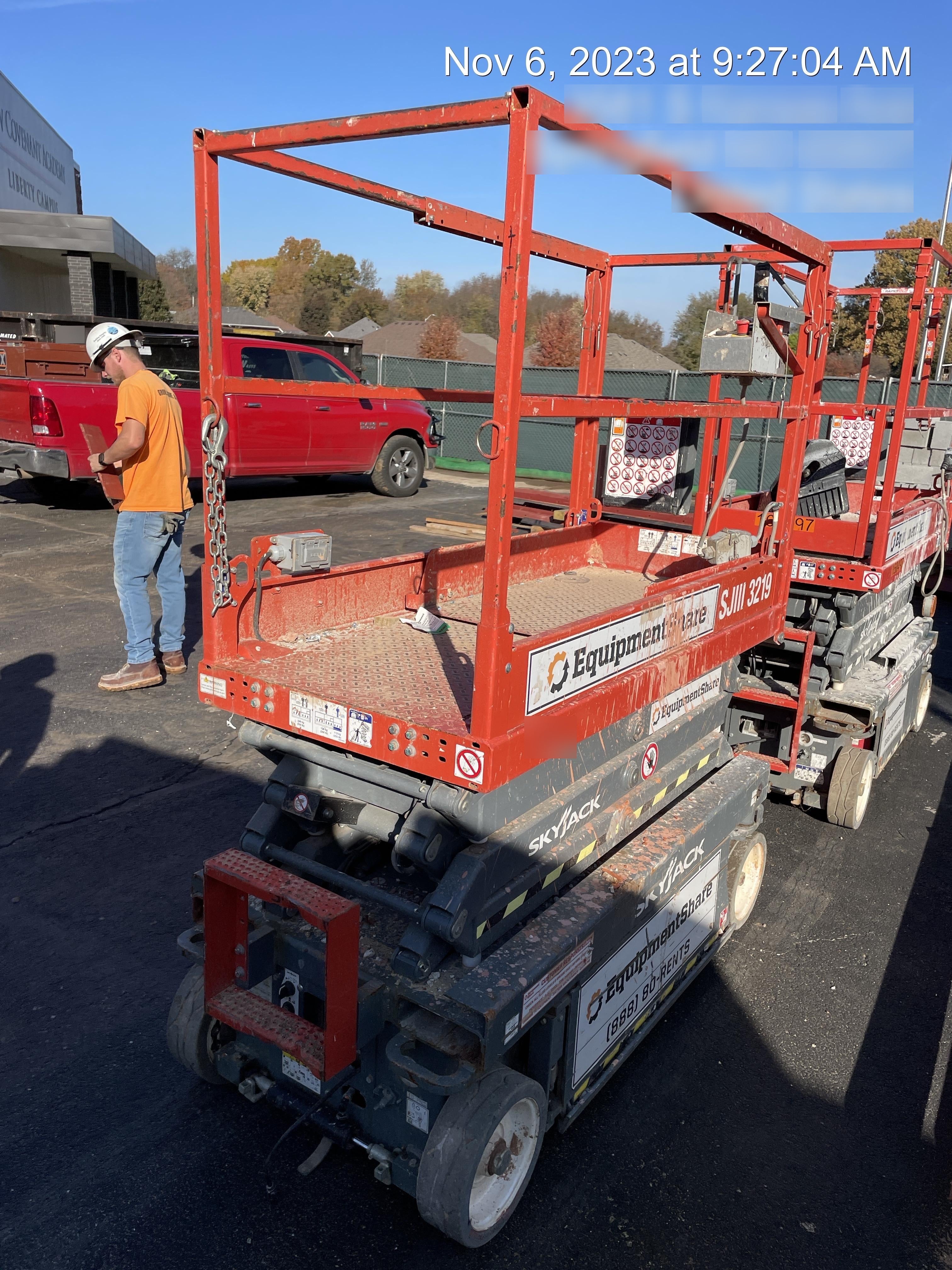 2019 Skyjack SJIII-3219 Standard Options, Trojan Batteries