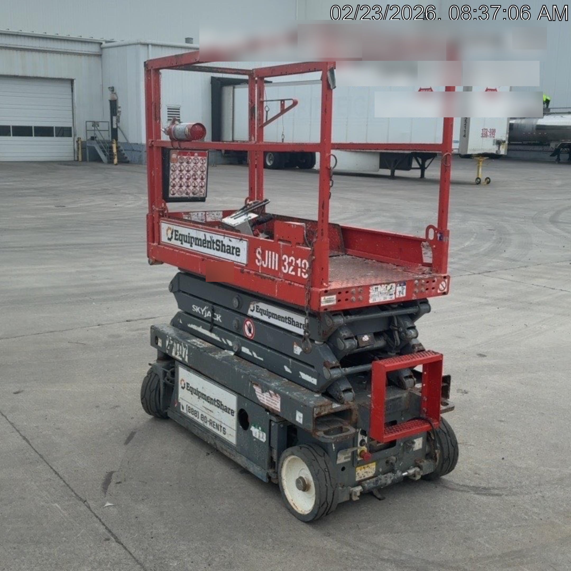 2019 Skyjack SJIII-3219 Standard Options