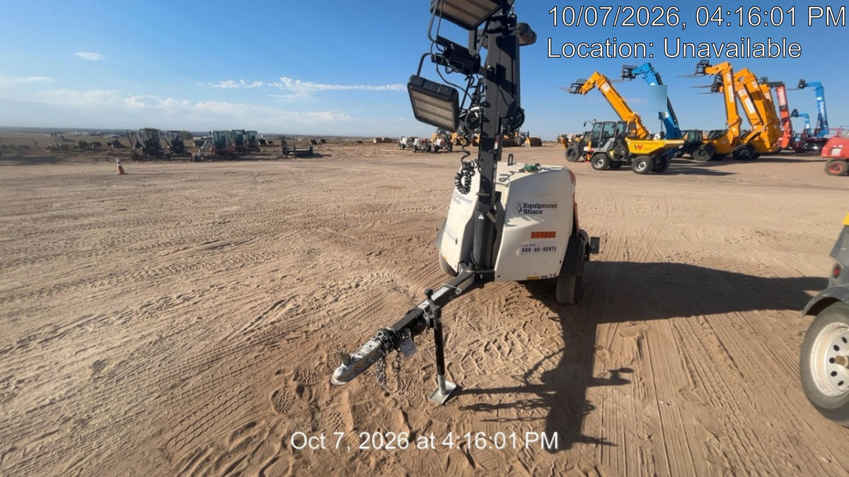 2023 Generac MLT2 Diesel, Flex Switch 120V Input, Powerzone Controller, 
(4) 320W LED Lights, 4kW Generator, 39.9 Gal Fuel Tank, 2" Ball, T3
