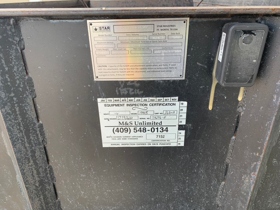 2022 STAR INDUSTRIES 1448B