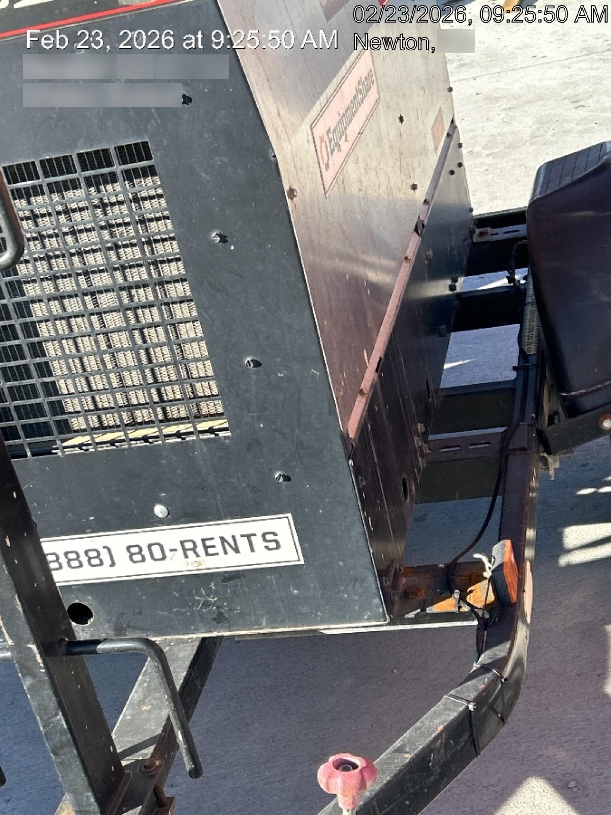 2019 Lincoln Electric Vantage 322 Welder Ready-Pak 3, Two wheel trailer, Fender and Light kit, Cable Rack
