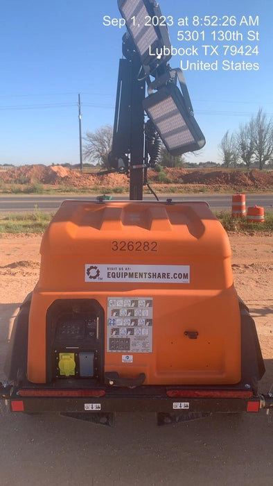 2023 Generac MLT2 Diesel, Flex Switch 120V Input, Powerzone Controller, (4) 320W LED Lights, 4kW Generator, 39.9 Gal Fuel Tank, 2" Ball, T3