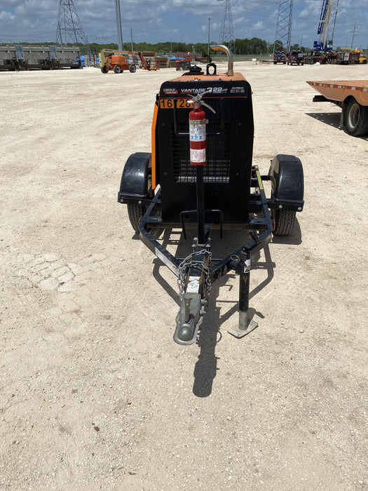 2021 Lincoln Electric Vantage 322 Vantage 322 Ready Pak 3 w/ Decals, ORANGE (includes trailer, cable rack, fender light kit) NO Telematics