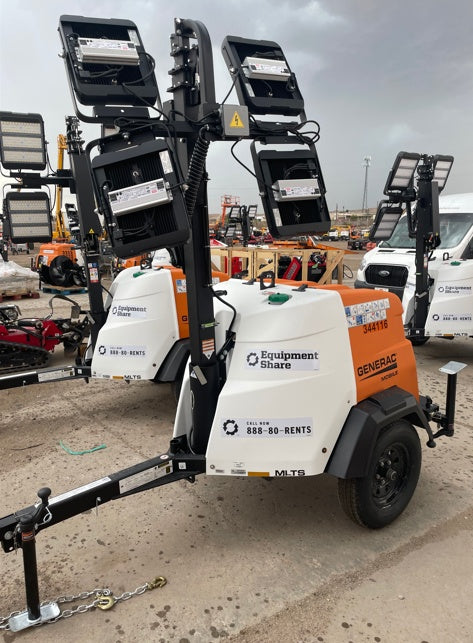 2023 Generac MLT2 Diesel, Flex Switch 120V Input, Powerzone Controller, (4) 320W LED Lights, 4kW Generator, 39.9 Gal Fuel Tank, 2" Ball, T3