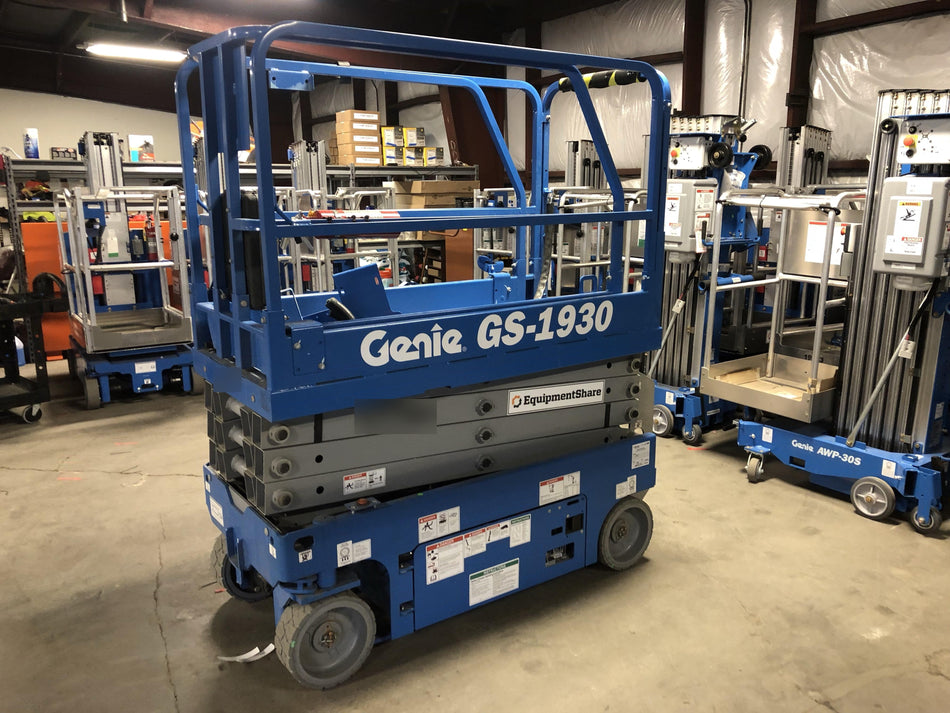 2018 Genie GS-1930 Genie GS-1930 w/Fixed Rail, Chain Entry