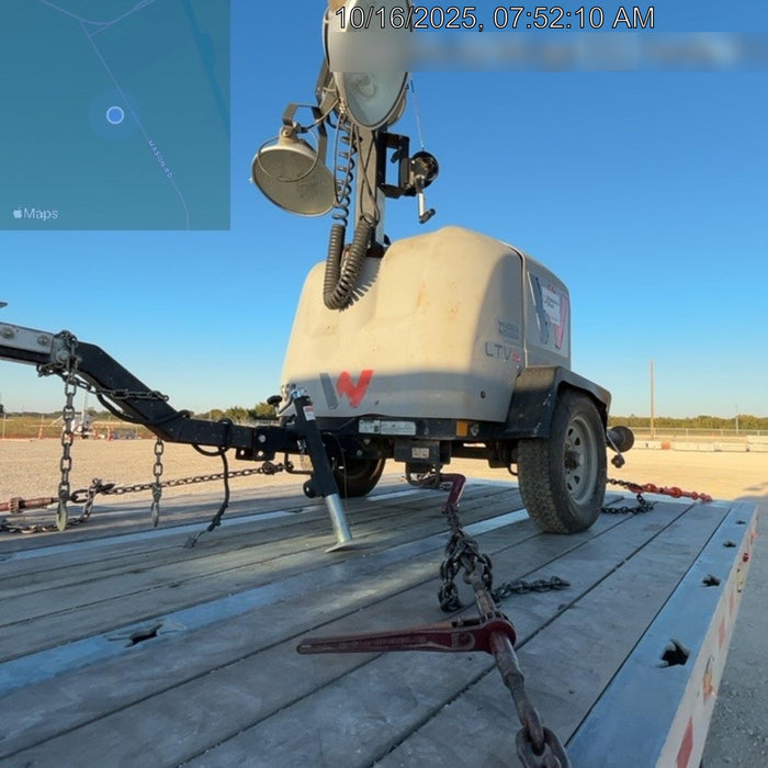 2018 Wacker Neuson LTV6L-MH Wacker Neuson LTV6K Mobile Light Tower w/Fuel Level Sensor Installed