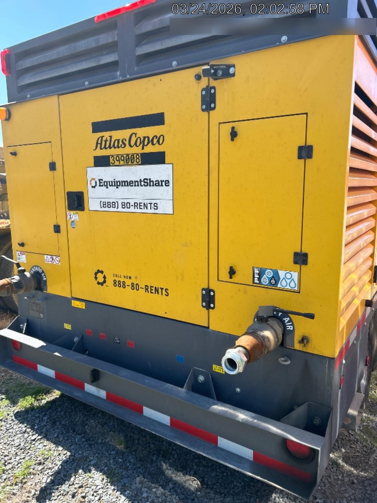 2024 ATLAS COPCO XAS 1800