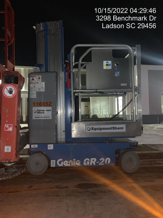 2020 GENIE GR-20