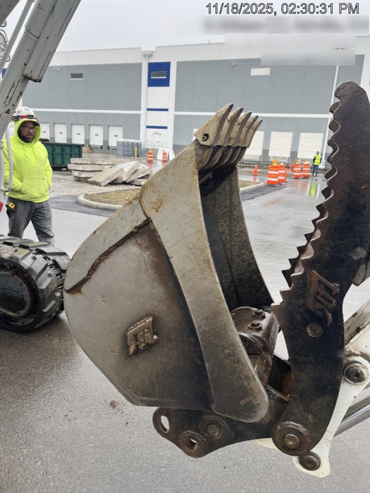 2019 Takeuchi TB290 Cab/Heat/AC Rubber tracks, Dozer blade, Travel alarm, Auxiliary hydraulics w/Manual QC, Hydraulic thumb, 18", 24", and 36" Buckets