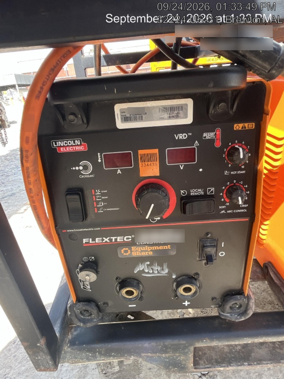 2023 LINCOLN ELECTRIC FLEXTEC 350X