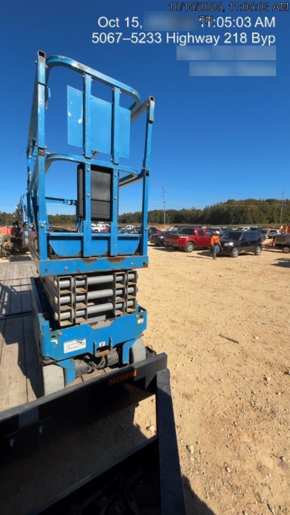 2020 Genie GS-1930 Solid Non Marking Tires, Beacon, Folding rails with half height swing gate