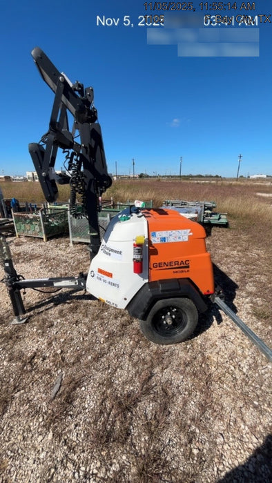 2023 Generac MLT2 Diesel, Flex Switch 120V Input, Powerzone Controller, 
(4) 320W LED Lights, 4kW Generator, 39.9 Gal Fuel Tank, 2" Ball, T3