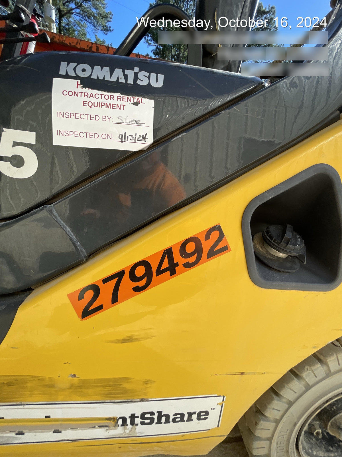 2022 KOMATSU FG25T-16