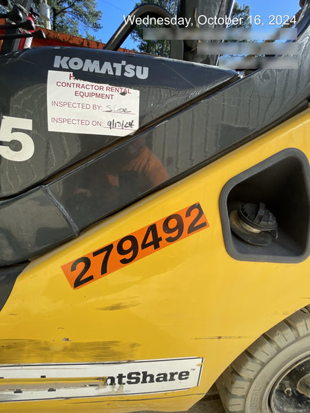 2022 KOMATSU FG25T-16