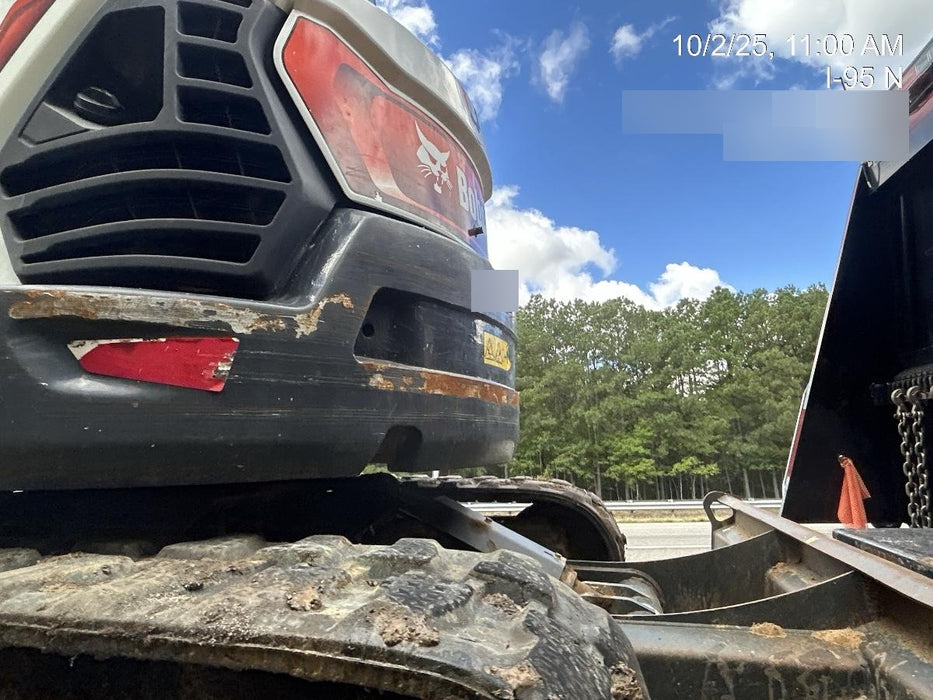 2022 Bobcat E50 Cab/Heat/Air, Rubber Tracks, Manual QC, Hydraulic Thumb