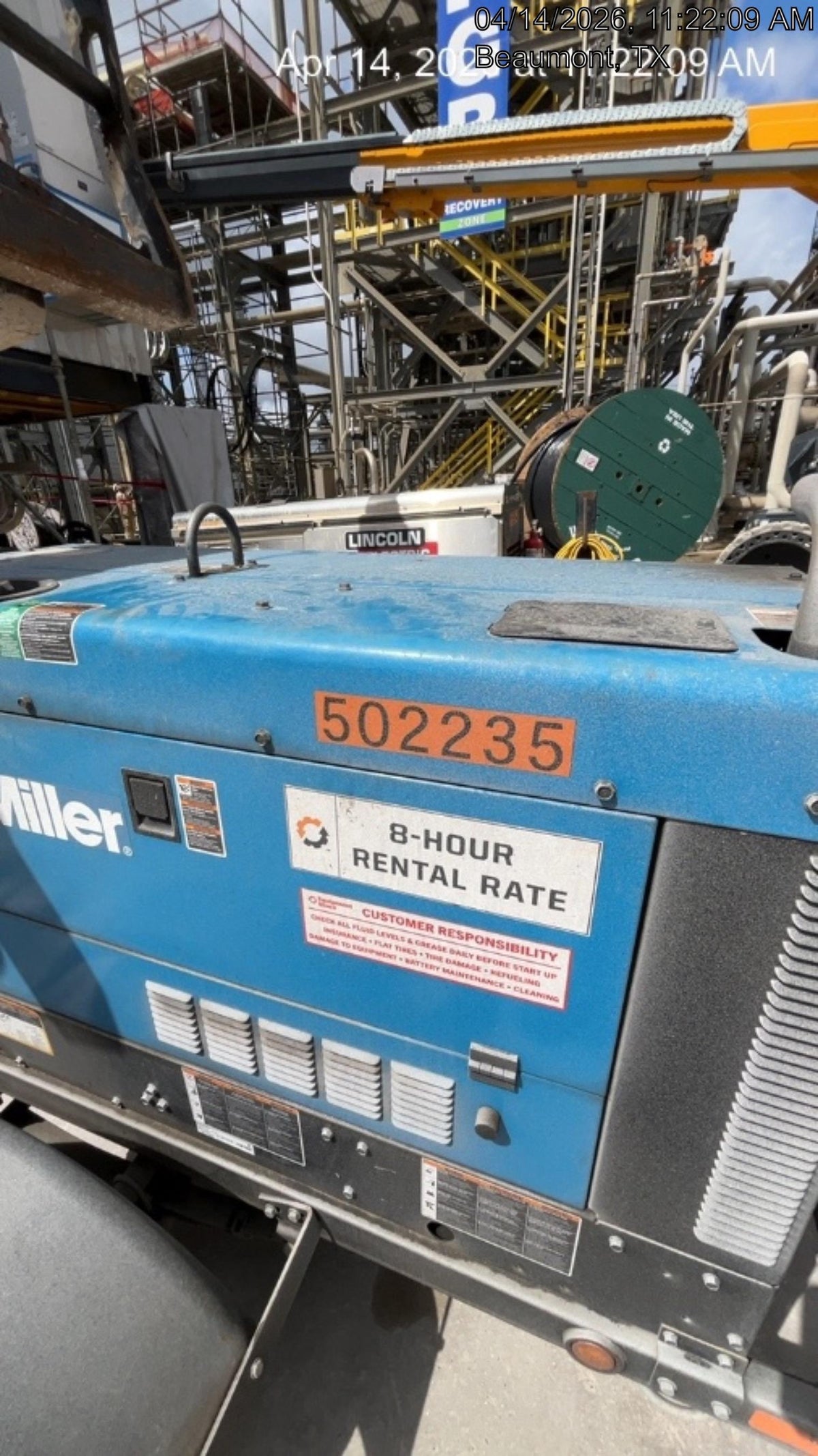 2025 MILLER ELECTRIC BIG BLUE 400