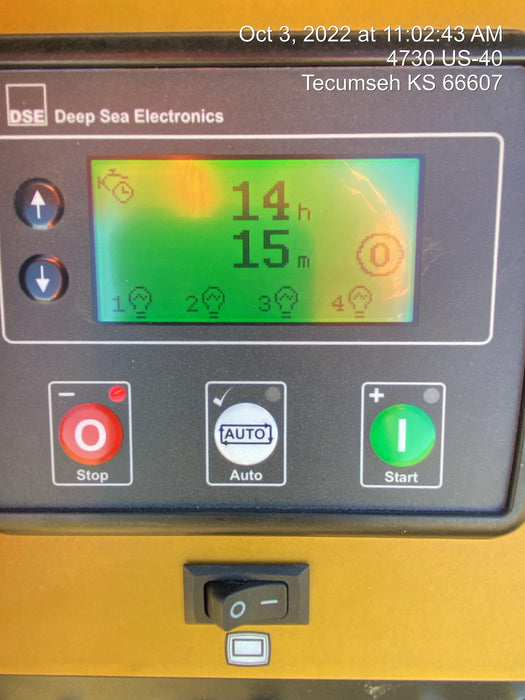 2022 Allmand NLV3GR (4) LED Light Fixture 350W, 23' Vertical Mast, 3kW Prime, Towable, ES Decals, T3