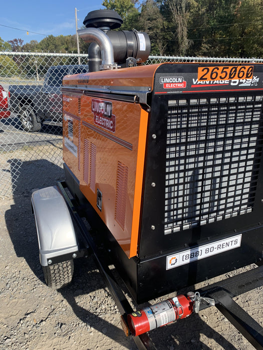 2022 Lincoln Electric Vantage 549X Crosslink Technology, Trailer Mounted, ES Decals, T3