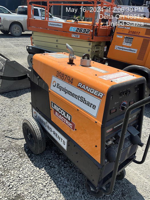 2024 Lincoln Electric Ranger 305 LPG Ranger 305 LPG, Undercarriage, Tank Holder & Strap, 10kw AC Gen, 25hp Kohler LPG Eng