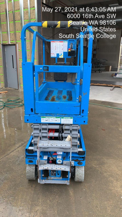 2020 Genie GS-1930 Solid Non Marking Tires, Beacon, Folding rails with half height swing gate, Telematics