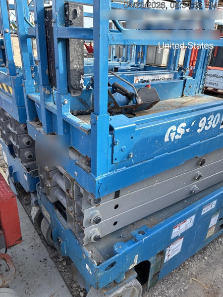 2019 Genie GS-1930 Genie GS-1930 Scissor Lift w/Standard Options