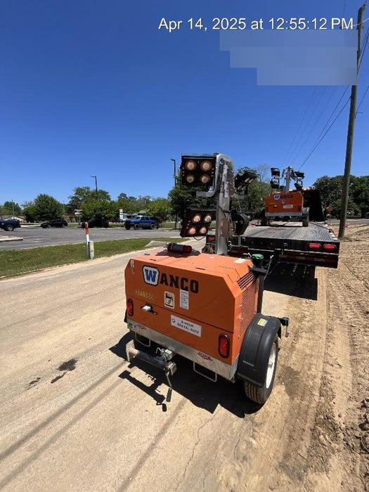 2023 Wanco WLTT-4MM4K Diesel, Deep Sea Controller, Shore Power Plug, Auto Start, (4) 350W LED Floodlights, 4kW Generator, 60 Gal Fuel Tank, 2" Ball, T3