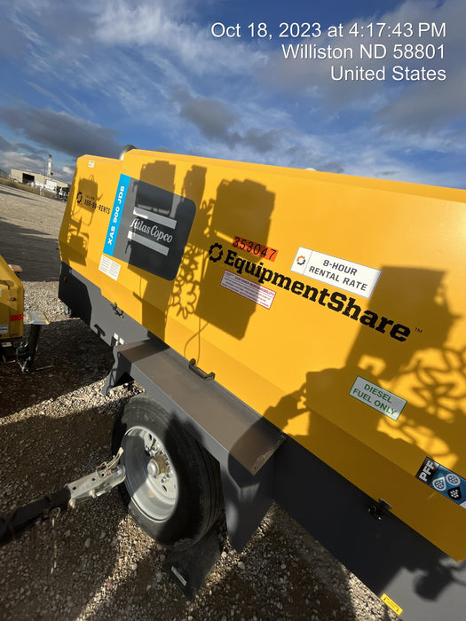 2023 ATLAS COPCO XAS 900