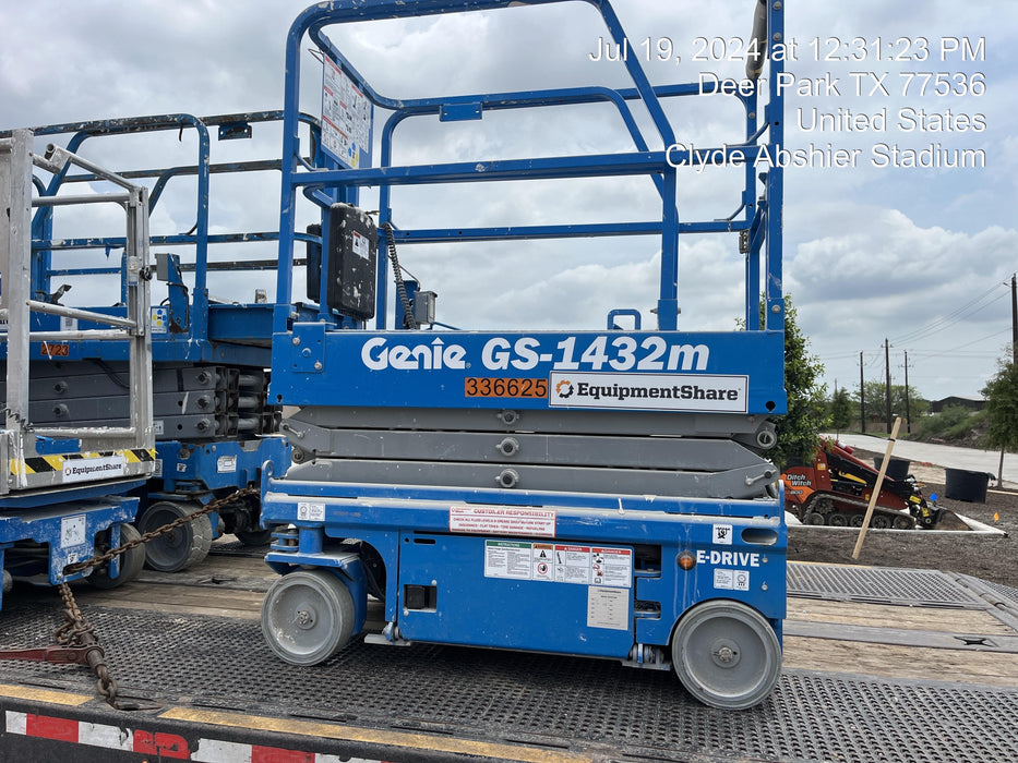 2023 Genie GS-1432 Electric Drive, SLD NM Tires, Bcn