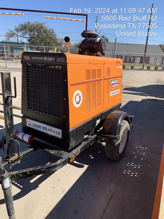 2022 Lincoln Electric Vantage 549X VANTAGE 549X READY-PAK 3