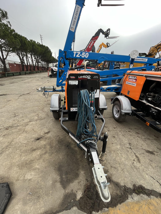 2022 Lincoln Electric LE400 Kubota V1505, Trlr, Cable Rack, Light Kit, ES Decals, T3