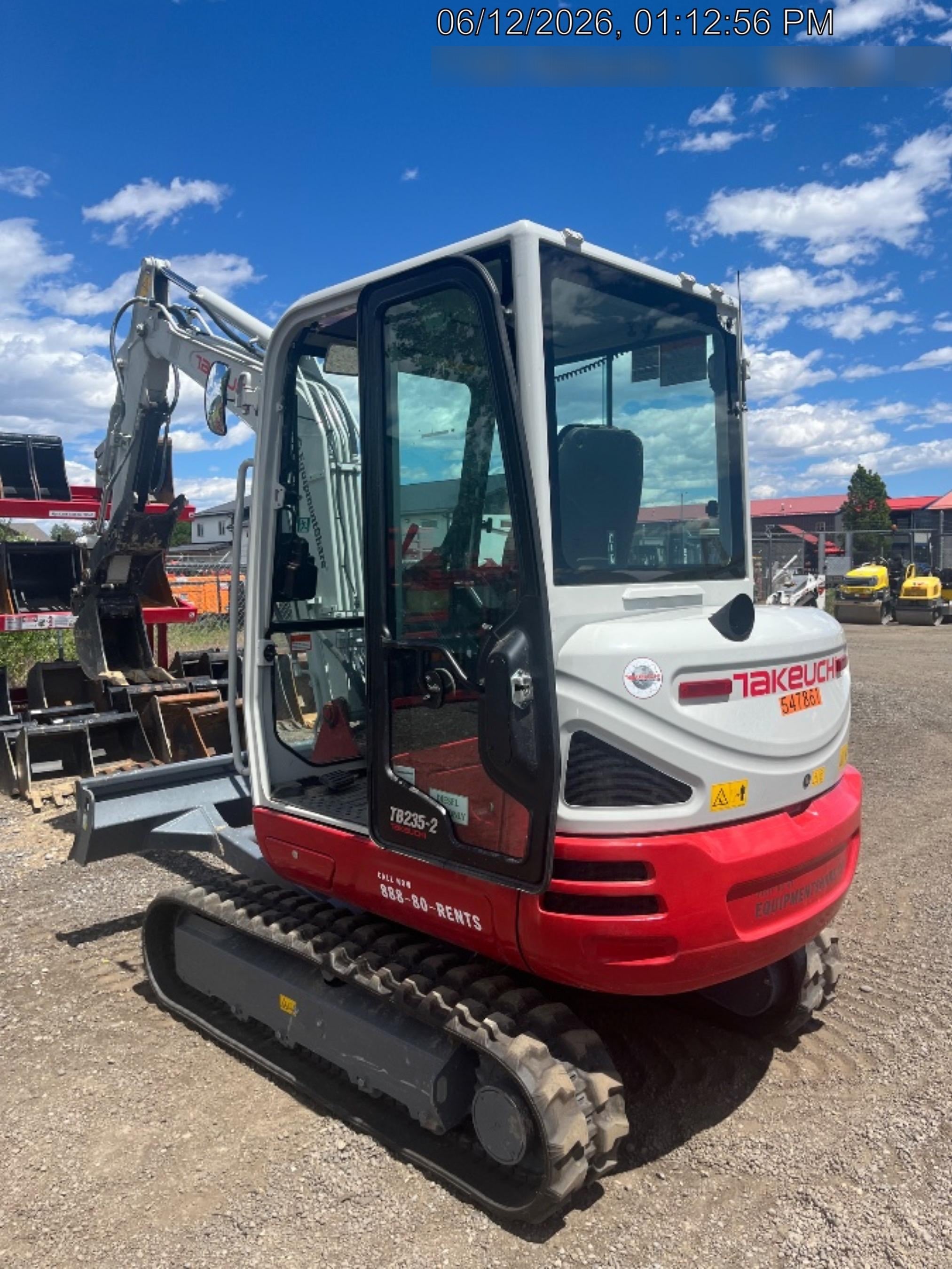 2025 TAKEUCHI TB235-2CR
